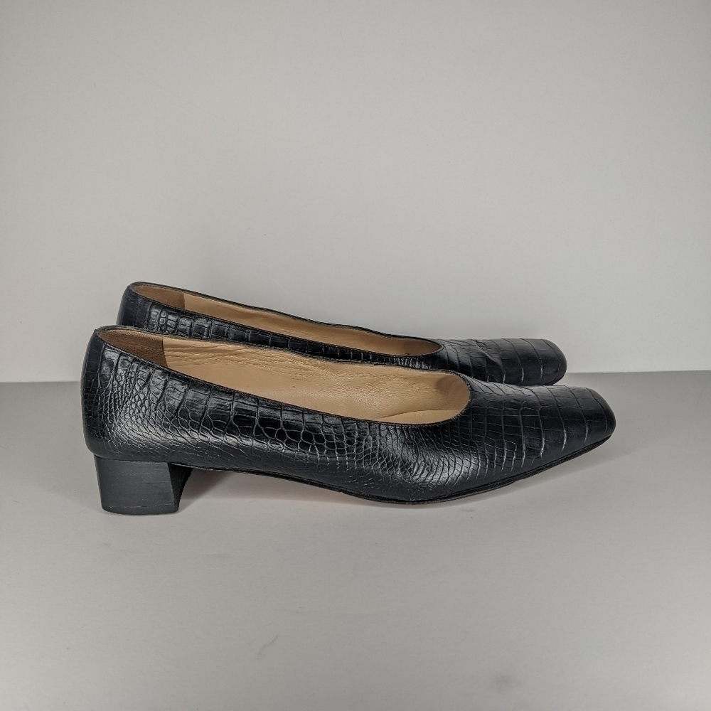 Salvatore Ferragamo Croc Heels - Picture 9 of 15